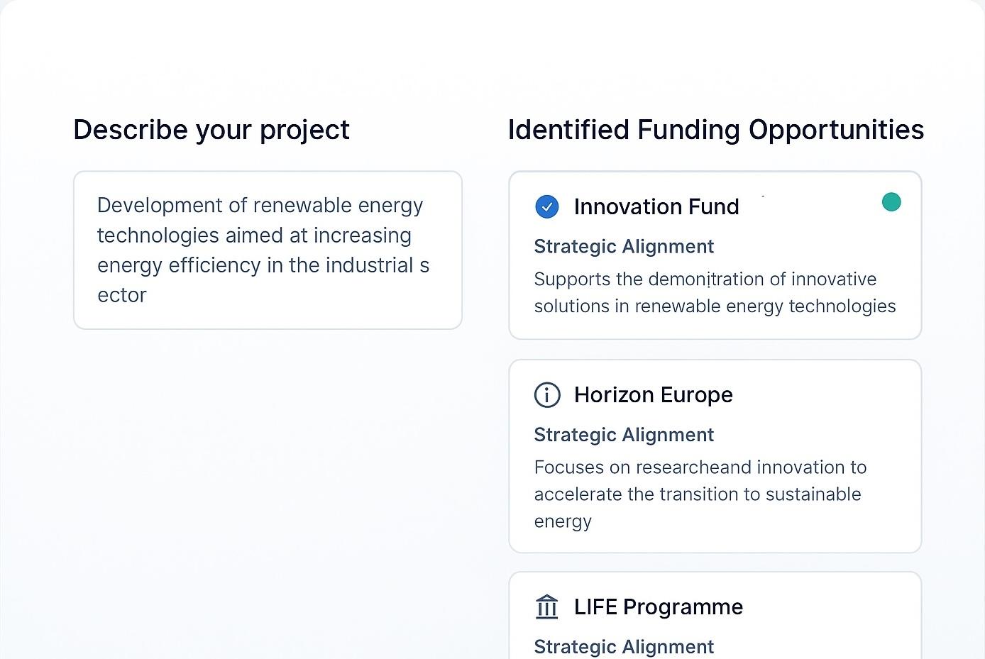 AI-Powered Opportunity Matching